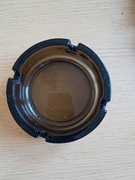 POPIELNICZKA z ciemnego szkła