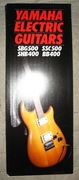 Yamaha Electric Guitars SBG500 SSC500 SHB400 BB400 - katalog gitar