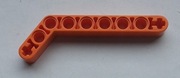Lego 32271 Pomarańczowy Technic, Liftarm, gięty gruby 1 x 9 (7 - 3) 4588