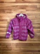 Kurtka przeciwdeszczowa guma roz 116 Stormberg róż