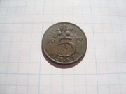Holandia 5 centów 1970