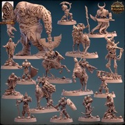 Zestaw figurek Dungeon & Dragons nieumarli