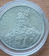 Polska PRL - moneta - 100 Złotych 1987 - KAZIMIERZ WIELKI 1333-1370 - UNC