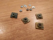 UNITRA radio Maria śruby amortyzatory mocujące głośnik. Komplet