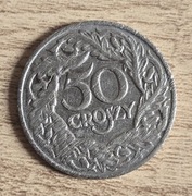 50 groszy 1923 rok. Stan jak na zdjęciach.