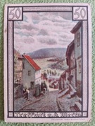 Niemcy Treffurt a.d. Werra 50 Pfennig 1921 Notgeld UNC (-) Duży!