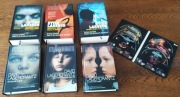STEIG LARSSON, DAVID LAGERCRANTZ cykl Millenium 1-3, 4-6 (twarde,bdb) +film