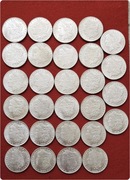 ZESTAW 28 MONET DOLAR MORGAN KAŻDA INNY ROK LITERKA S