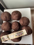 NOWA Włóczka anilana PRL w kolorze brązowej czekolady 1200 gram