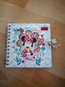 Notes pamiętnik zeszyt z kłódką Minnie 