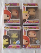 Funko Pop Kim Possible zestaw #1580 , 1581 , 1582 GITD , 1583 SE