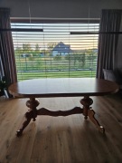 Stół okrągły drewniany
