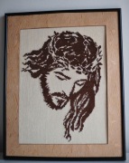 Obrazek haft krzyżykoway Jezus