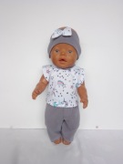 Komplet ubranek dla lalki 42-45 cm Baby Born 