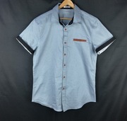 Koszula męska Coofandy krótki rękaw rozmiar M