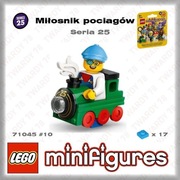 71045 LEGO SERIA 25 Mały miłośnik pociągów (10) NOWY