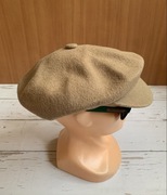 Kangol Wool Spitfire Beżowa Czapka Wełniana Unisex L Vintage Retro Idealna