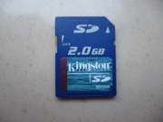 Karta pamięci SD Kingston 2,0 GB 