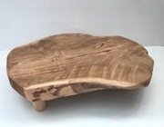 Podstawka, plaster drewna na nóżkach, drewno Taekowe