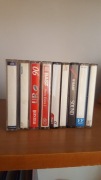 Kasety audio, 9 szt., po 2 zł od sztuki, do ponownego nagrania
