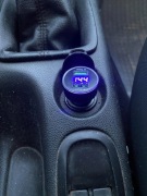 Ładowarka samochodowa 240W | 2x USB | Quick Charge | Wyświetlacz LED