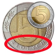 5 ZŁOTYCH 2009 MONETA DESTRUKT