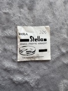 326 szkło szkiełko zbrojone do zegarka vintage srebrny ring Stella