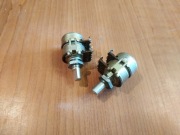 UNITRA Telpod potencjometr 2x100 KOhm "B" magnetofon ZK 246 M 2404 2405