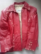 Damska kurtka skórzna do bioder. 