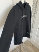 Bluza Cropp XL oversize czarna hoodie Humans Suck streetwear