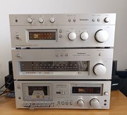 TECHNICS  zastaw audio srebrny