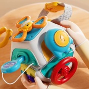 Kostka Tablica Manipulacyjna Zabawka Montessori Polyhedron Youbeien