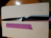 Noz do filetowania firmy tupperware z podwojnym szlifem