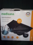 Medisana koc elektryczny ogrzewany czarny wyprzedaż 