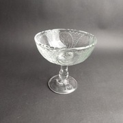 Pucharek - Medaliony - ze szkła prasowanego - Huta Ząbkowice 