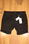 Szorty Scotch and Soda r. W31 czarne bawełniane nowe z defektem 