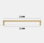 Uchwyt meblowy Tesuri 12 236mm x 224mm Złota Mat