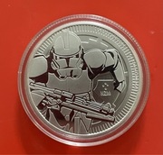 Srebrna moneta kolekcjonerska STAR WARS CLONE TROOPER