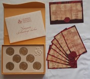 Kolekcja Królewska SREBRO Ag 7 numizmatów 