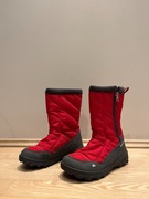 Buty zimowe marki Quechua rozmiar 35 kolor czerwony 