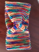 Przepaska na glowę #wielokolorowa #handmade 