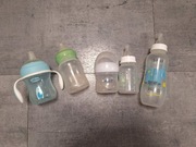 5 butelek dziecięcych do picia. Cena za całość. Używane. 