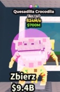 Quesadilla crocodila 24m/s