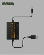 Camluxy 1800mAh Zasilacz USB Kabel zasilającyk Adapter USB 