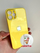 Nowe Etui, Case iPhone 12 Pro imitacja szkła + szkło na ekran GRATIS