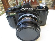 CANON AE1 PROGRAM Z CANONEM 50/1,8 CZARNY
