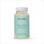 nikalab - Kwasy Omega-3 (DHA+EPA) z alg life’s omega 60