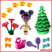 LEGO FIGURKA frnd418 Liz 2435 choinka 93092 koszyk 93080 szczotka kokardki 