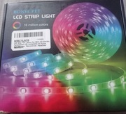5M RGB LED STRIP 5050 PILOT STEROWANIE APLIKACJĄ Bluetooth ZESTAW MUZYCZNY