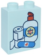 LS NOWE LEGO DUPLO TEMATYCZNY 1x2x2 LEKI APTECZKA
